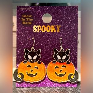 Glow in the Dark Halloween Earrings